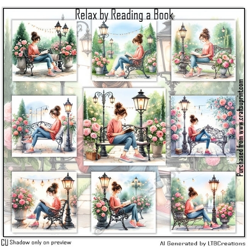Relax by Reading a Book