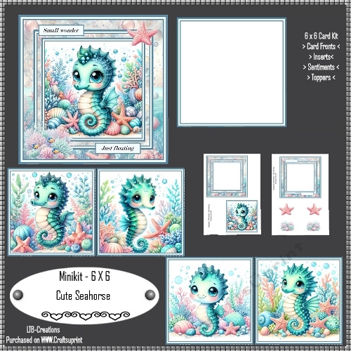 Minikit Cute Seahorse