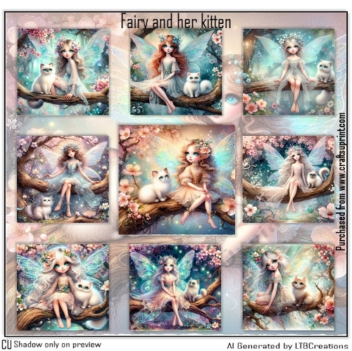 Fairy and her Kitten
