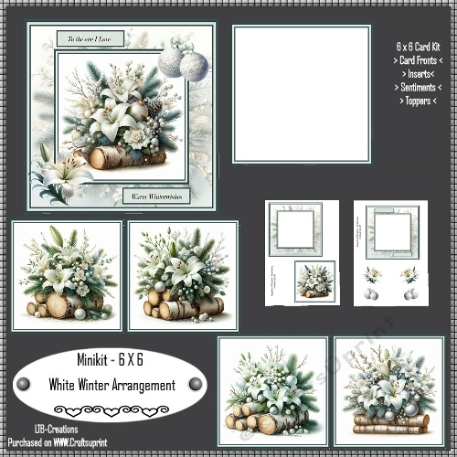Minikit White Winter Arrangement