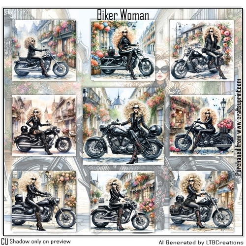Biker Woman