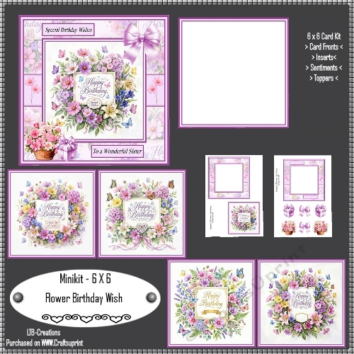 Minikit Flower Birthday Wish