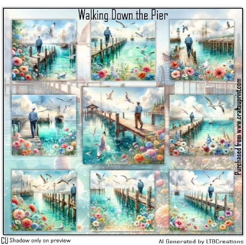 Walking Down the Pier