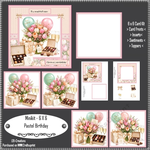 Minikit Pastel Birthday
