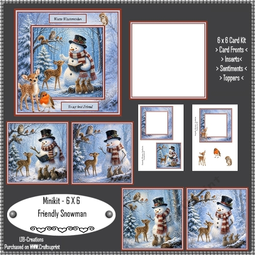 Minikit Friendly Snowman