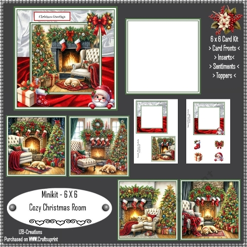 Minikit Cozy Christmas Room
