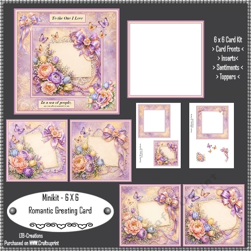 Minikit Romantic Greeting Card