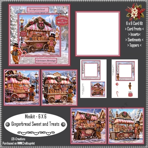 Minikit Gingerbreads Sweets and Treats
