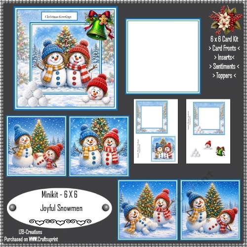 Minikit Joyful Snowmen