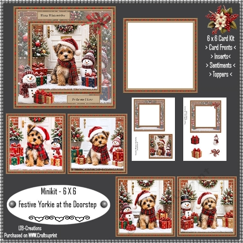 cup1452973_124286 - Minikit Festive Yorkie at the Doorstep