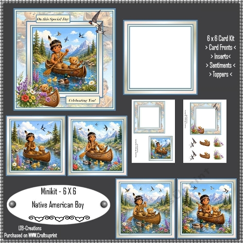 Minikit Native American Boy