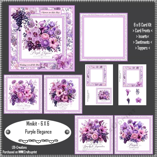 Minikit Purple Elegance