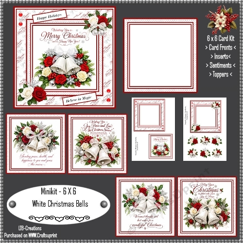 Minikit White Christmas Bells