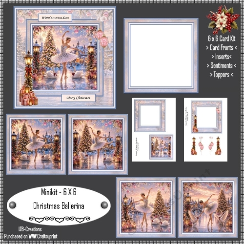 Minikit Christmas Ballerina