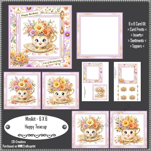 Minikit Happy Teacup