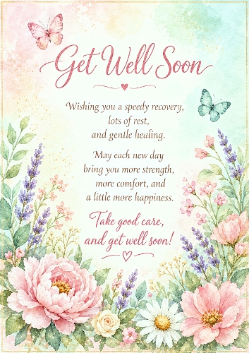 Get Well Soon Card 09