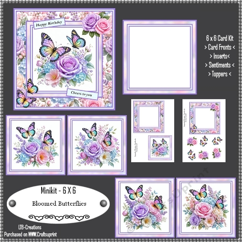 Minikit Bloomed Butterflies