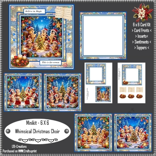 Miinikit Whimsical Christmas Choir