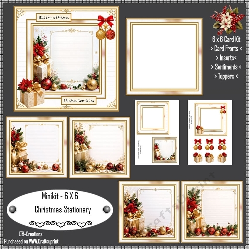Minikit Christmas Stationary