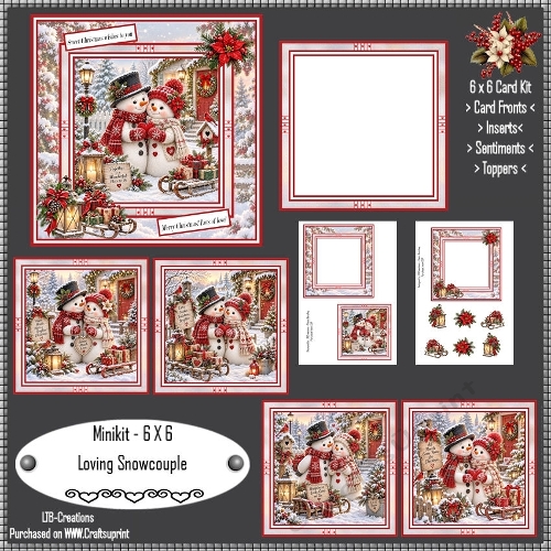 Minikit Loving Snowcouple
