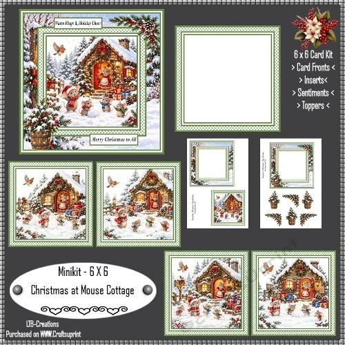 Minikit Christmas at Mouse Cottage
