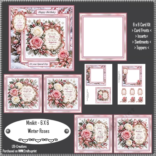 Minikit Winter Roses