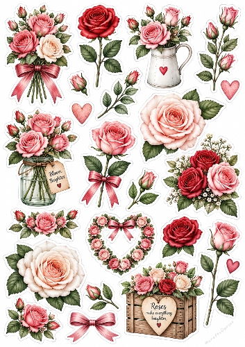 Rose Stickers