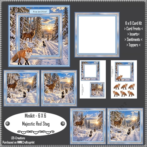 Minikit Majestic Red Stag 