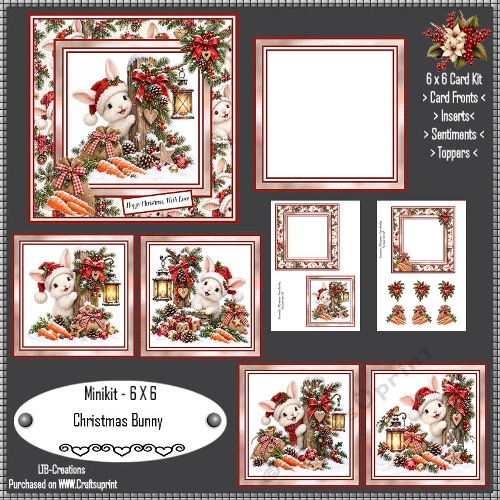 Minikit Christmas Bunny