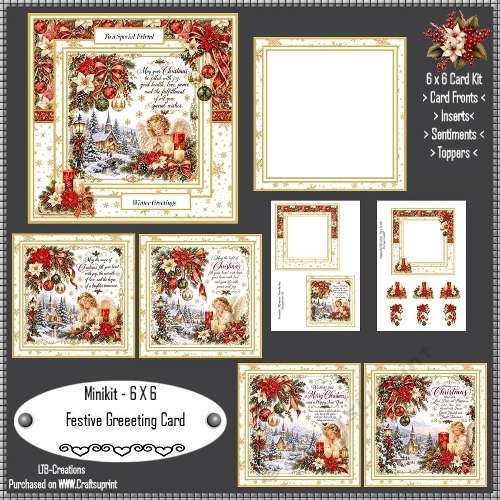 Minikit Festive Greetings Card