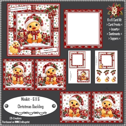 Minikit Christmas Duckling