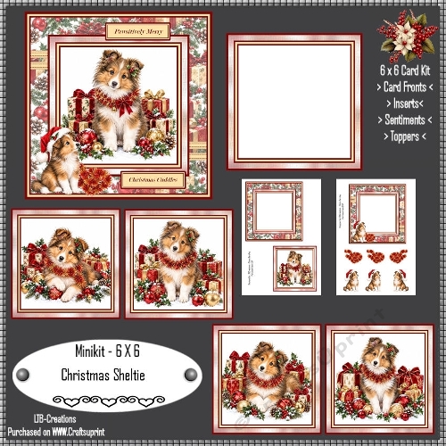 Minikit Christmas Sheltie