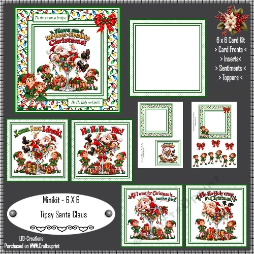 Minikit Tipsy Santa Claus