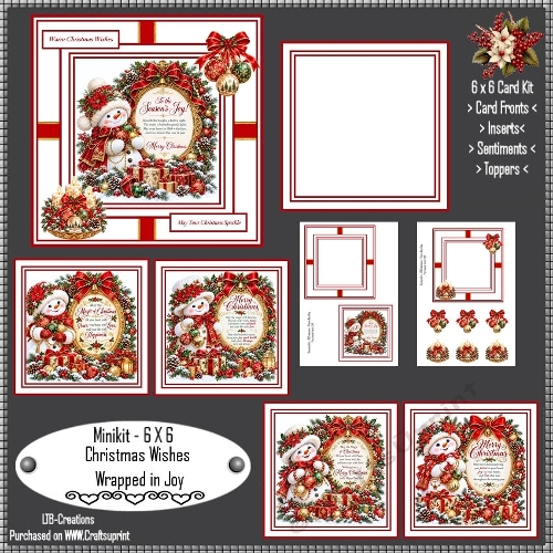 Minikit Christmas Wishes Wrapped in Joy