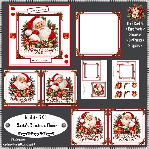 Minikit Santas Christmas Cheer 