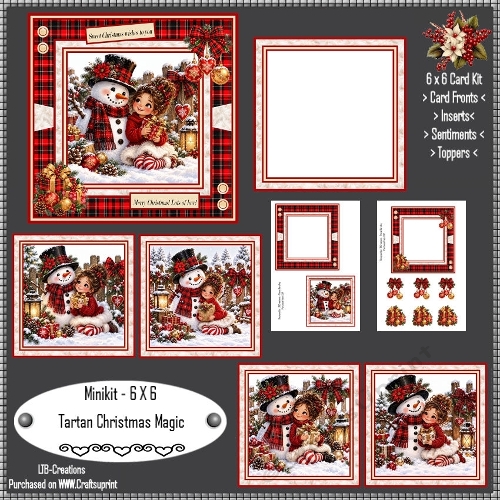 Minikit Tartan Christmas Magic