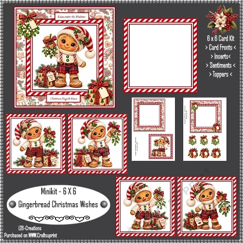 Minikit Gingerbreads Christmas Wishes