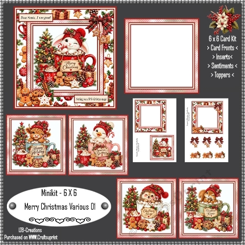 Minikti Merry Christmas Various 01