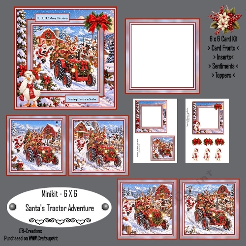 Minikit Santas Tractor Adventure
