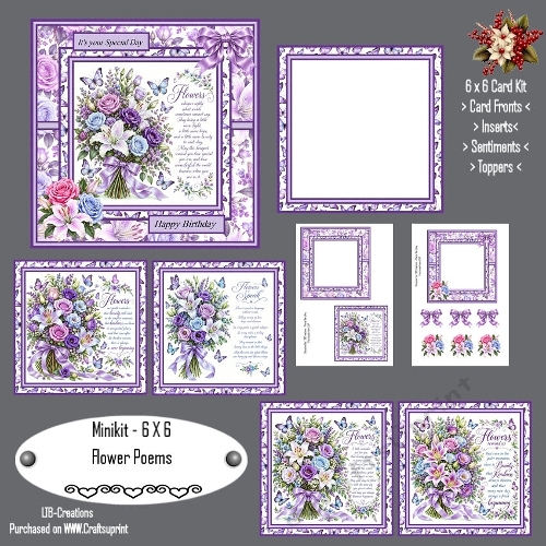 Minikit Flower Poems