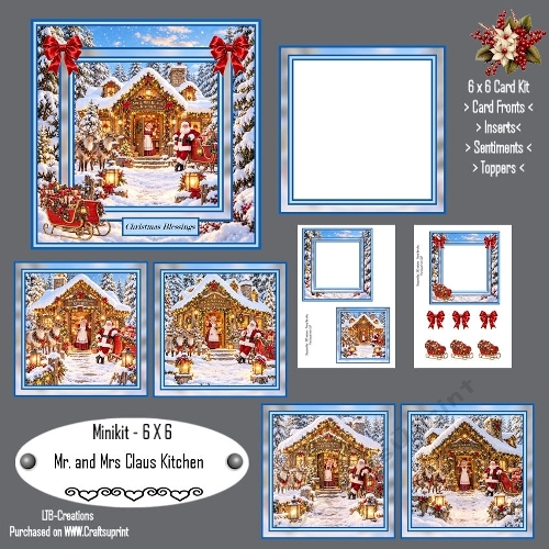 Minikit Mr. and Mrs. Claus Kitchen