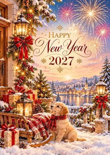 Happy New Year Card 16