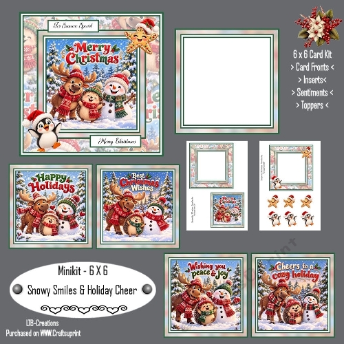 Minikit Snowy Smiles & Holiday Cheer