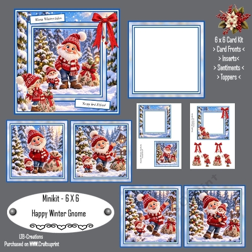 Minikit Happy Winter Gnome
