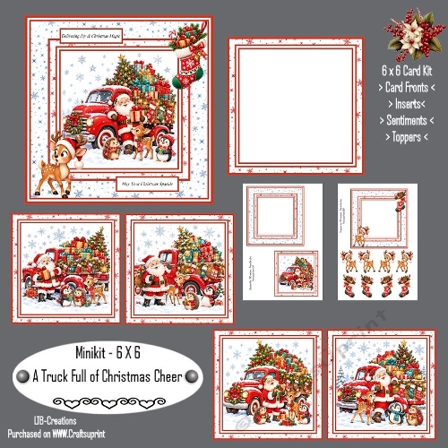 Minikit A Truck full of christmas Cheer