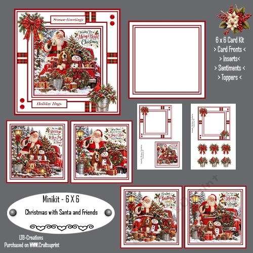 Minikit Christmas with Santa and Friends
