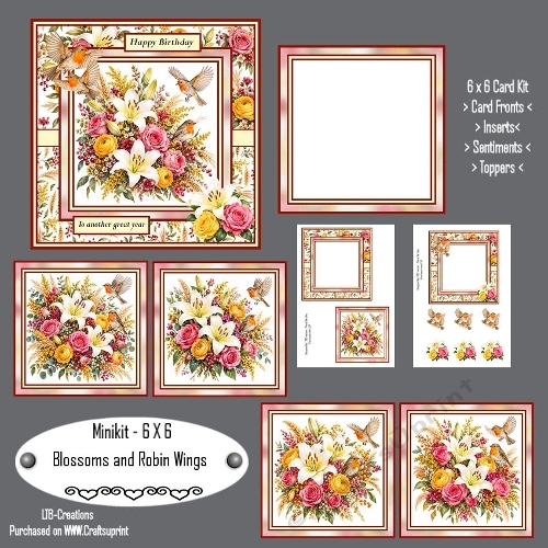 Minikit Blossoms and Robin Wings