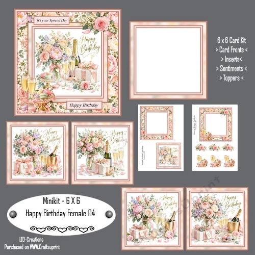 Minikit Happy Birthday Female 04