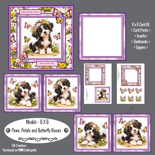 Minikit Paws Petals and Butterfly Kisses