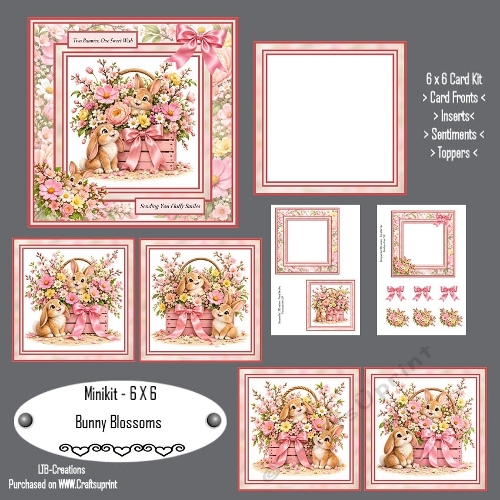 Minikit Bunny Blossoms